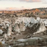 first time in cappadocia-view of the valley