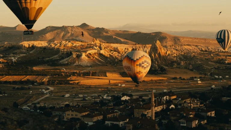 ideal cappadocia itinerary-balloon view of cappadocia